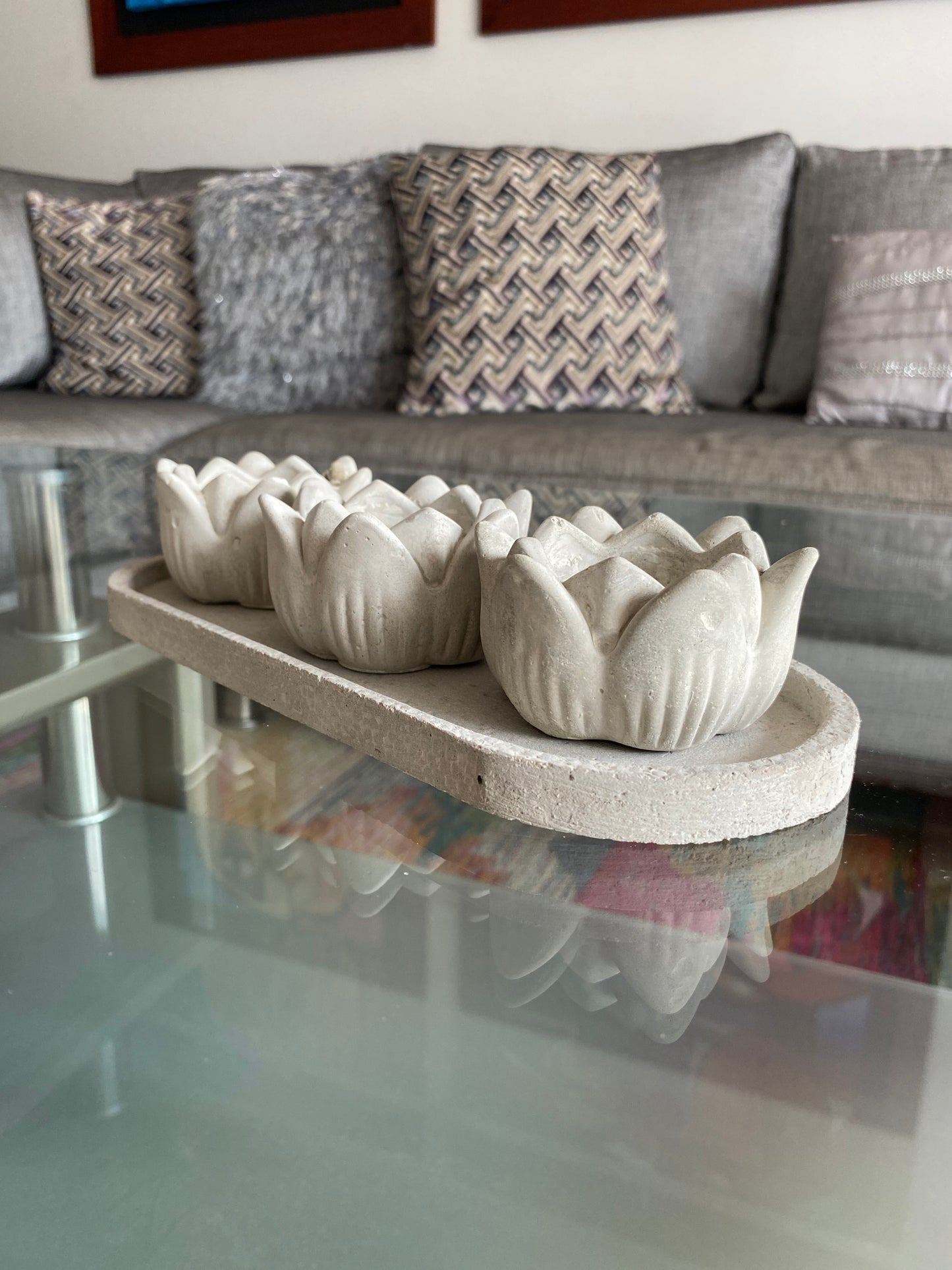 Set de portavelas Rosina