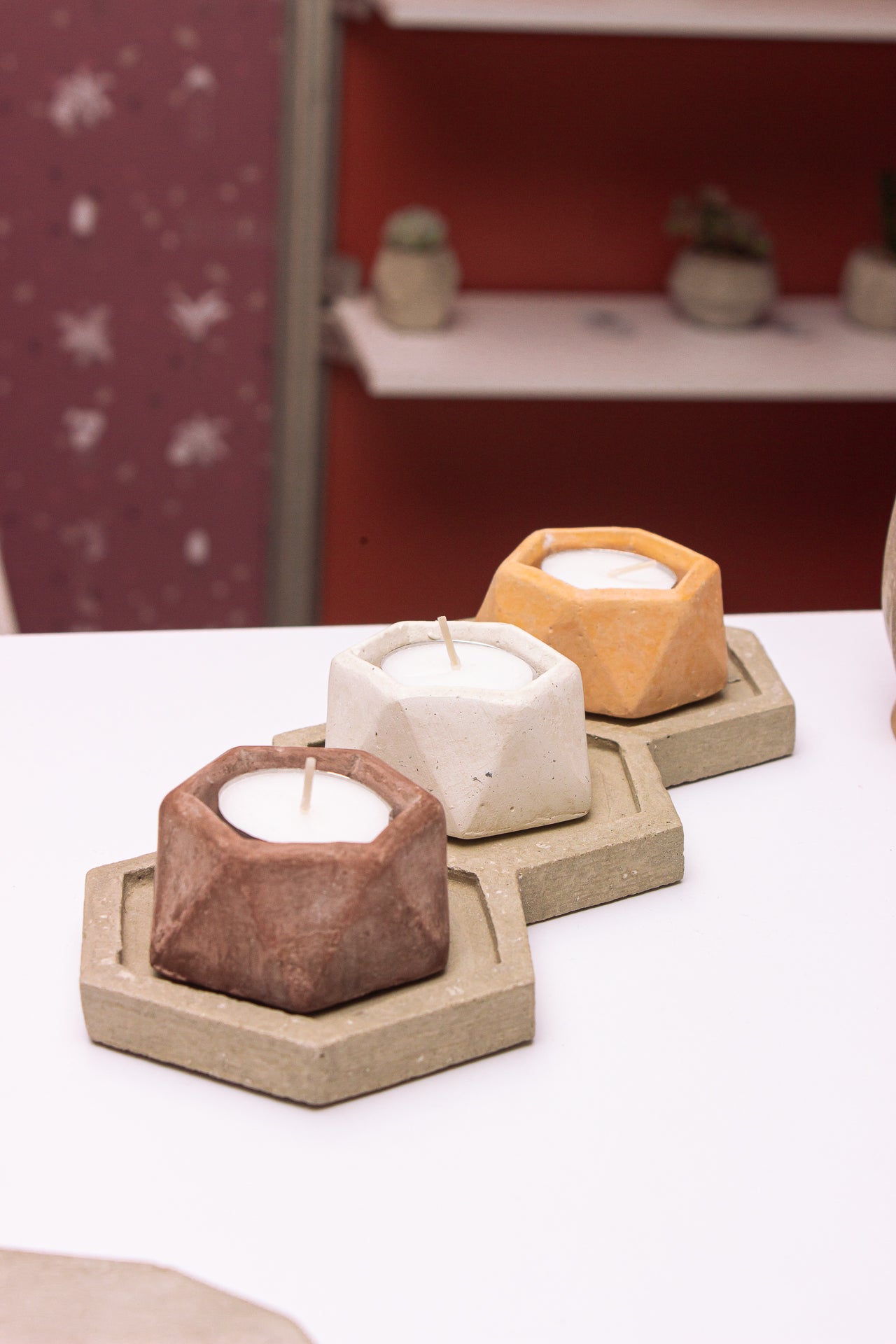 Set de portavelas Verona