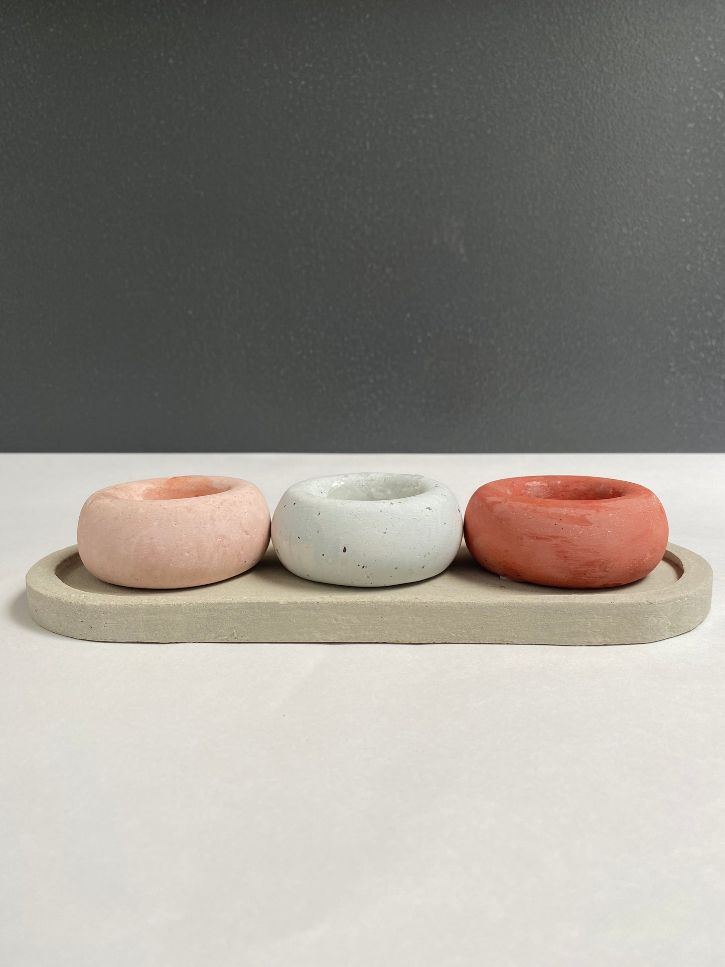 Set de portavelas Bora